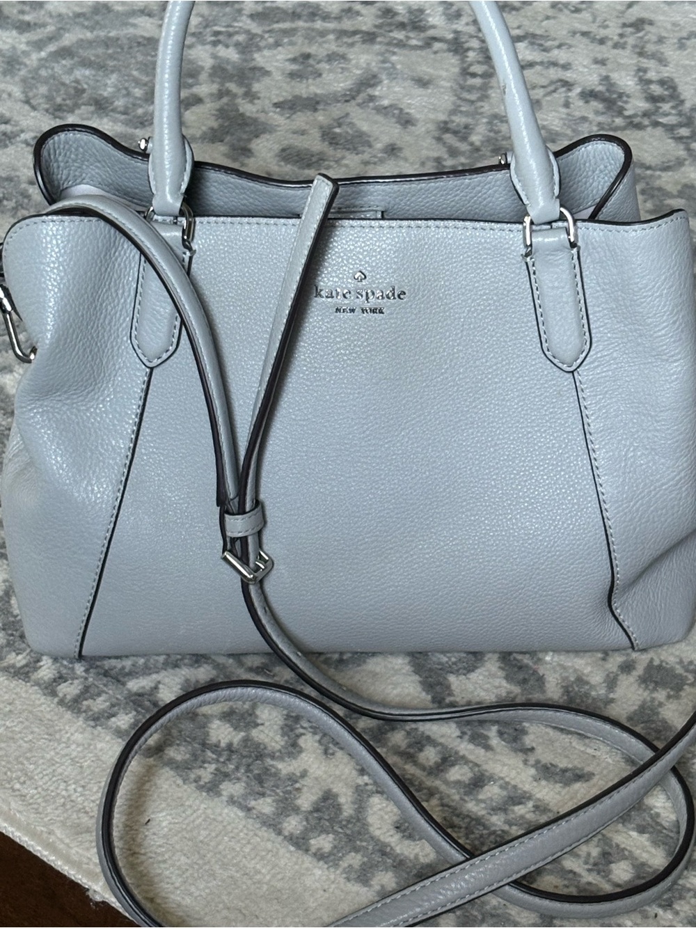 Kate Spade-leather, top handle - crossbody/ shoulder bag